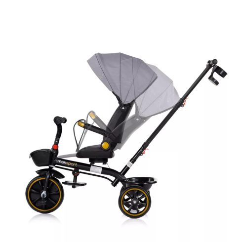 Chipolino Max Sport tricikli kupolával - Anthracite 