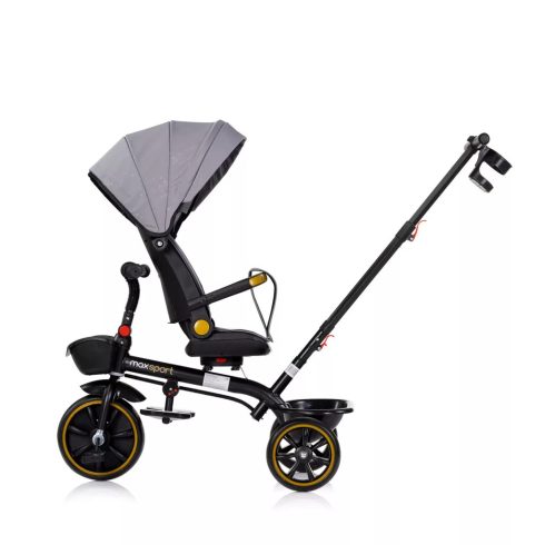 Chipolino Max Sport tricikli kupolával - Anthracite 