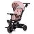 Chipolino Max Sport tricikli kupolával - Pink Marshmallow 