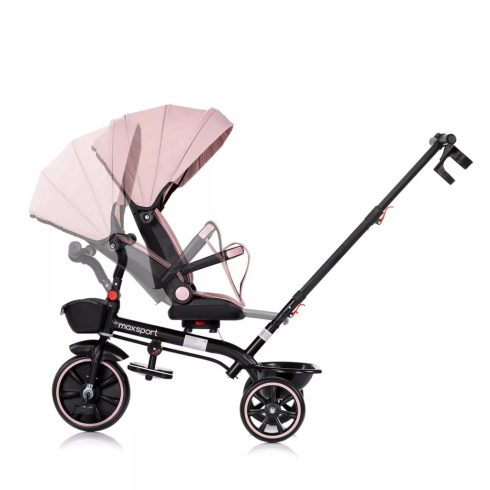 Chipolino Max Sport tricikli kupolával - Pink Marshmallow 