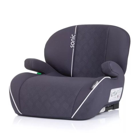 Chipolino Sonic autós ülésmagasító 125-150 cm Isofix - Anthracite 