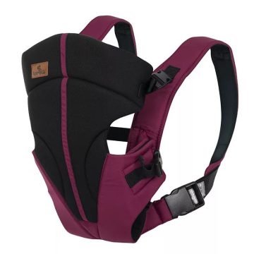 Lorelli Discovery kenguru - Dark Red Cyclamen&Black 