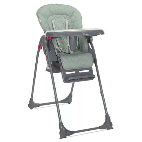 Lorelli Dulce multifunkciós etetőszék - Green Leather 