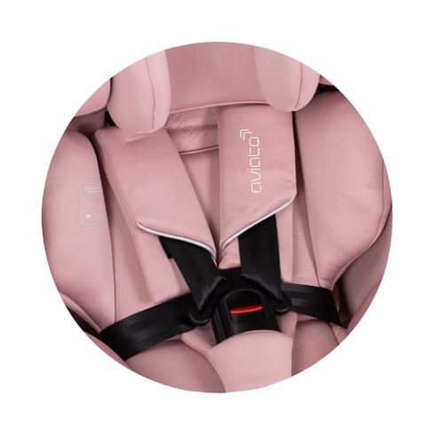 Chipolino Aviato autósülés I-Size 40-150cm - Pink Marshmallow 