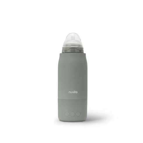 Nuvita Hot'n'go hordozható cumisüveg-melegítő - Sage green - 1190