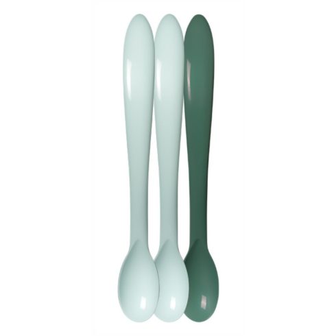 Baby-Nova hosszúnyelű kanál 3 db - zöld