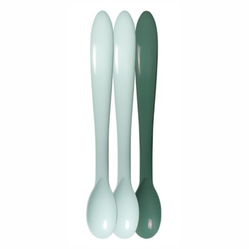 Baby-Nova hosszúnyelű kanál 3 db - zöld