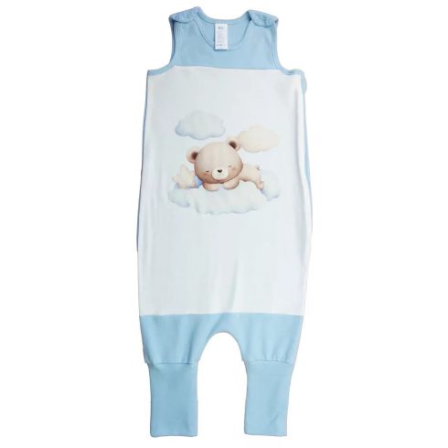 Ujjatlan tipegő hálózsák Macis mintával kék 1 TOG (68-80) 