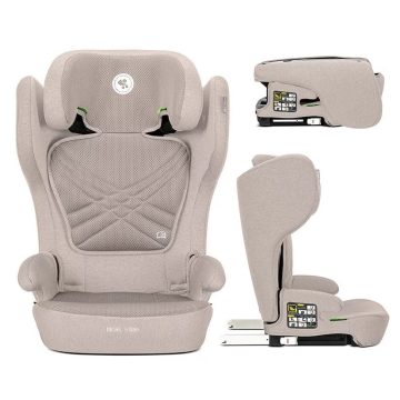   Lorelli Rigel összecsukható isofix gyerekülés 100-150 cm  - Beige 