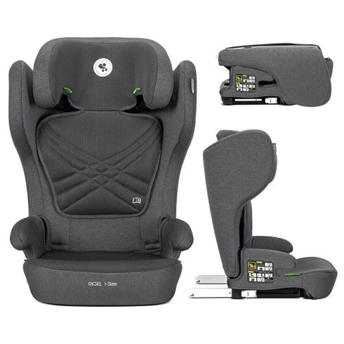 Lorelli Rigel összecsukható isofix gyerekülés 100-150 cm  - Grey