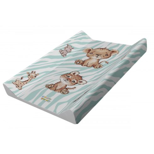 Babastar merev pelenkázó lap 50*70 cm - kék szafari