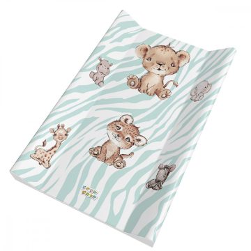 Babastar merev pelenkázó lap 50*80 cm - kék szafari