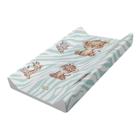 Babastar merev pelenkázó lap 50*80 cm - kék szafari