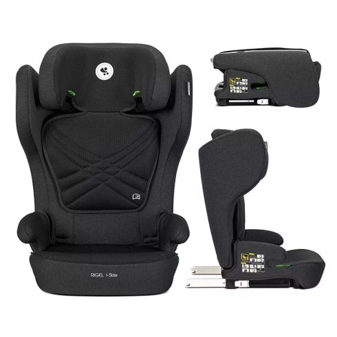 Lorelli Rigel összecsukható isofix gyerekülés 100-150 cm  - Black 