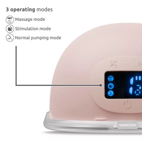 Lorelli Aya Hands Free elektromos mellszívó - Pink