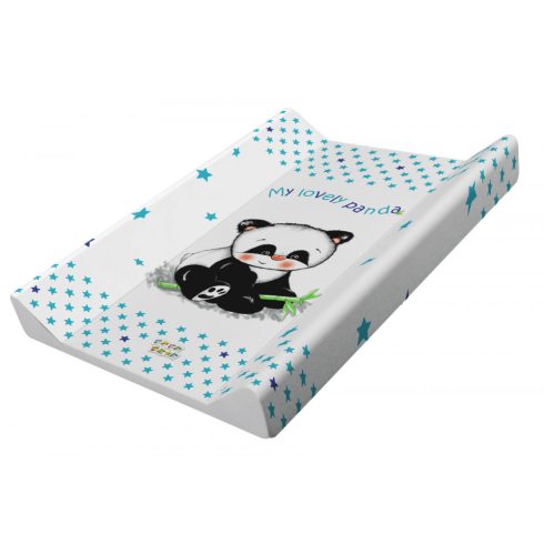 Babastar merev pelenkázó lap 50*70 cm - kék panda