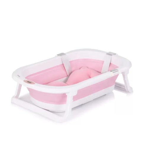 Chipolino Malibu kád leeresztő dugóval 87cm + állvány - pink