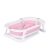 Chipolino Malibu kád leeresztő dugóval 87cm + állvány - pink