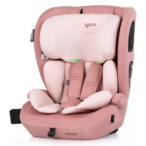 Chipolino Tycoon autósülés 76-150cm - pink marshmallow 