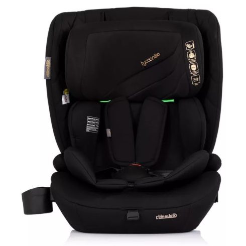 Chipolino Tycoon ISO autósülés Isofix 76-150cm - blackberry 