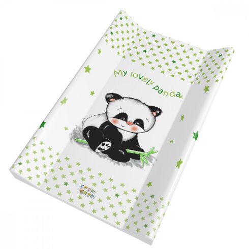 Babastar merev pelenkázó lap 50*80 cm - zöld panda