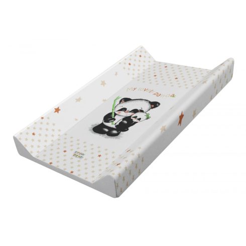 Babastar merev pelenkázó lap 50*80 cm - bézs panda és mamája