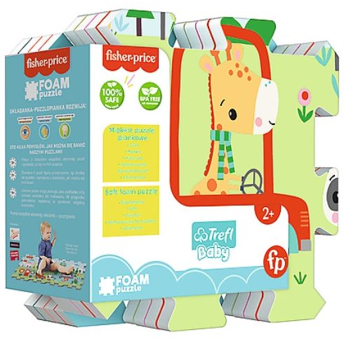 Trefl szivacs puzzle - Fisher Price Smile