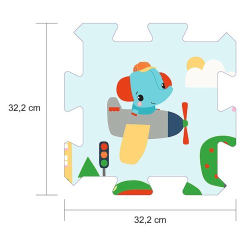 Trefl szivacs puzzle - Fisher Price Smile