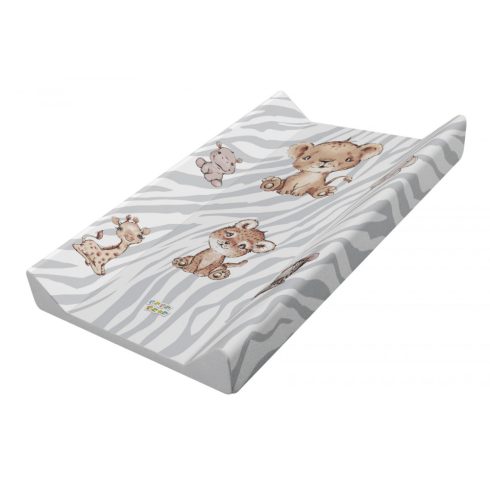 Babastar merev pelenkázó lap 50*80 cm - szürke szafari