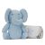 Lorelli Nappy takaró 75x90 cm - Blue Elephant 