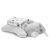 Lorelli Poffy Duo takaró 75x90 cm párnával 45x30 cm - White Grey Teddy Bear