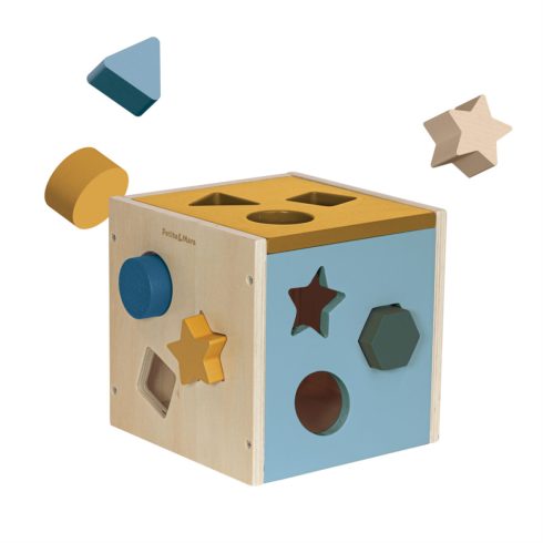 P&M Fa formaválogató játék Gravity Wood of Mars 12hó+ Cosmic Blue