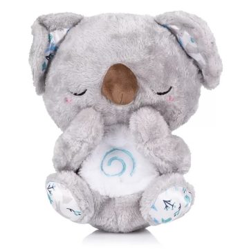 Chipolino Koala zenélő plüss játék - white & grey