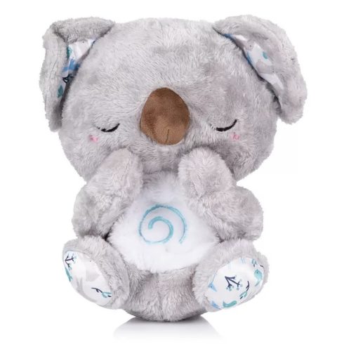 Chipolino Koala zenélő plüss játék - white & grey