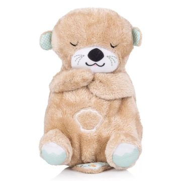 Chipolino Otter zenélő plüss játék - beige