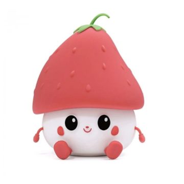 MARY'S Ecolight éjszakai fény - eperke piros/fehér