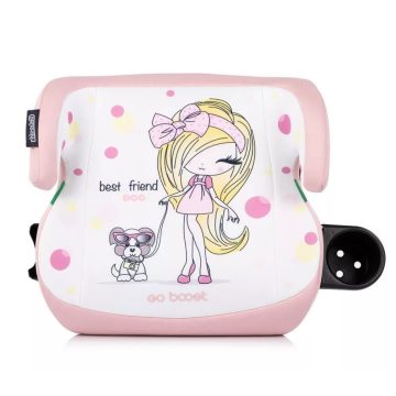   Chipolino GO BOOST autós ülésmagasító 125-150 cm - fashion girl 