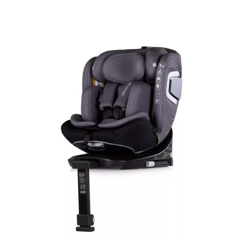 Chipolino Clima Air I-Size autósülés 40-150cm - anthracite