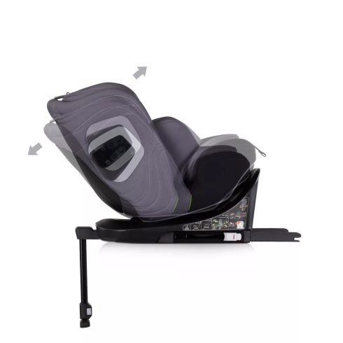 Chipolino Clima Air I-Size autósülés 40-150cm - anthracite
