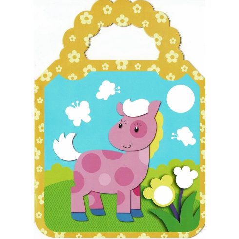 Mókás matricák 1. - rózsaszín 