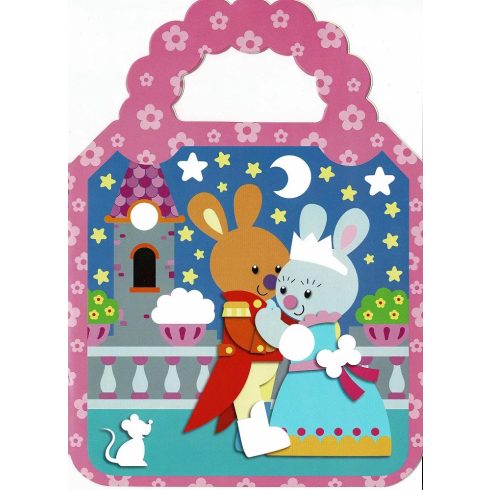 Mókás matricák 1. - rózsaszín 