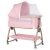 Chipolino Charisma babaöböl - powder pink/wood