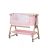 Chipolino Charisma babaöböl - powder pink/wood