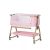 Chipolino Charisma babaöböl - powder pink/wood
