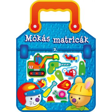 Mókás matricák 2. - kék 