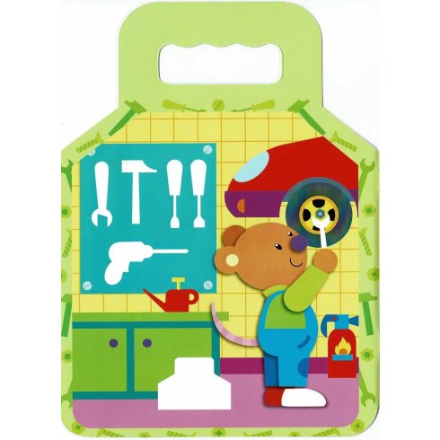 Mókás matricák 2. - kék 