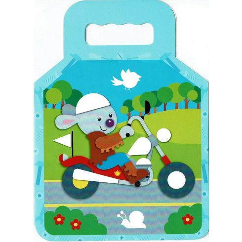 Mókás matricák 2. - kék 