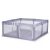 Chipolino Sienna babakarám 150x150 cm - grey