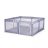Chipolino Sienna babakarám 150x150 cm - grey