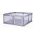 Chipolino Sienna babakarám 150x150 cm - grey
